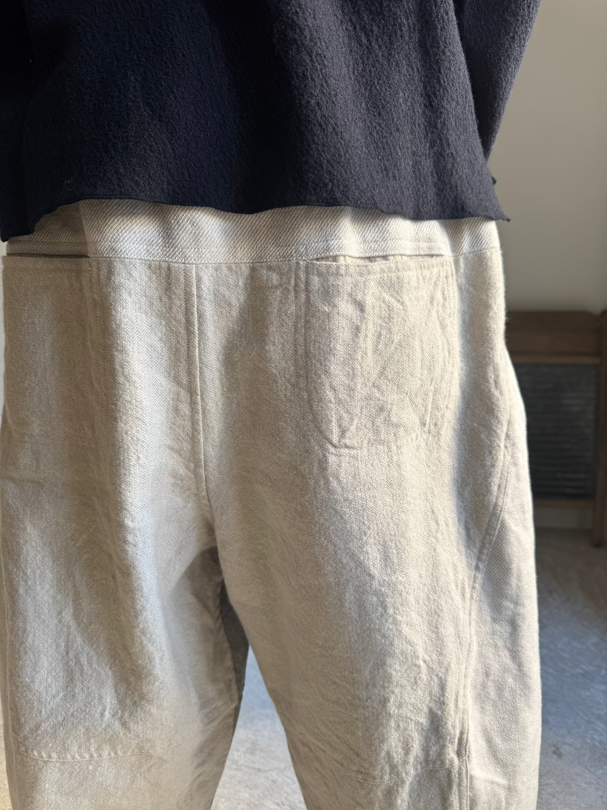 脇マチパンツ(トリプル)