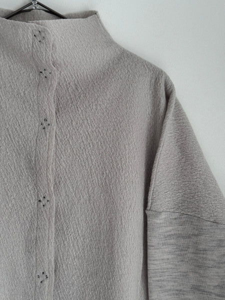 ワイドオフネックカーディガン