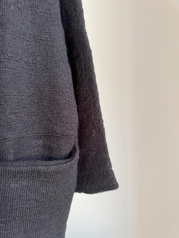 men'sオフネックzipカーディガン