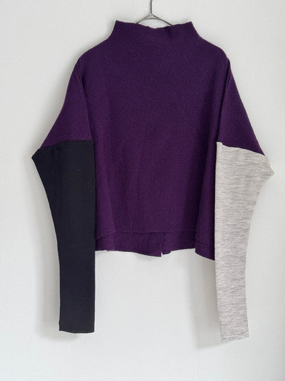 ワイドオフネックカーディガン