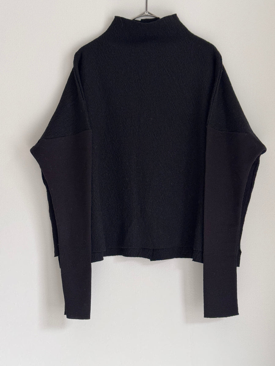 ワイドオフネックカーディガン