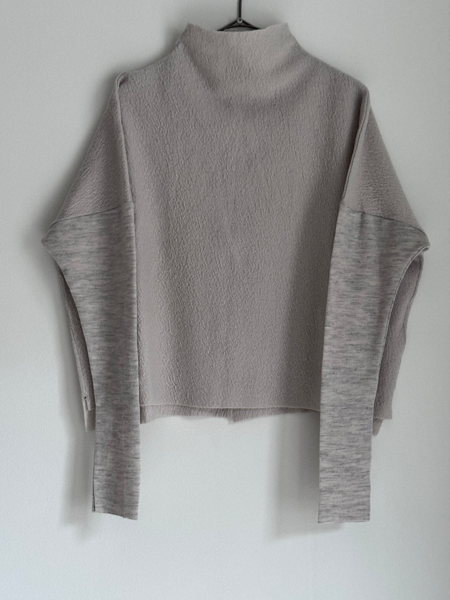 ワイドオフネックカーディガン