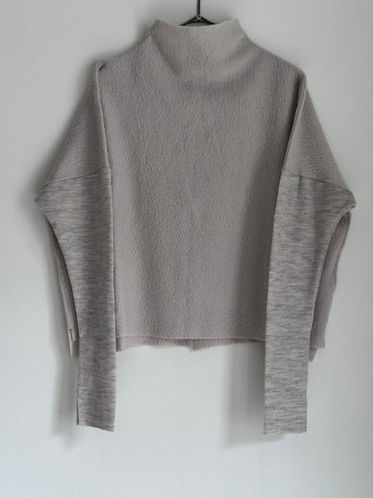 ワイドオフネックカーディガン