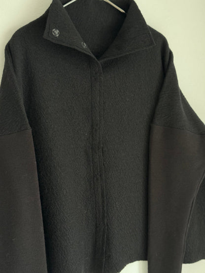 ワイドオフネックカーディガン