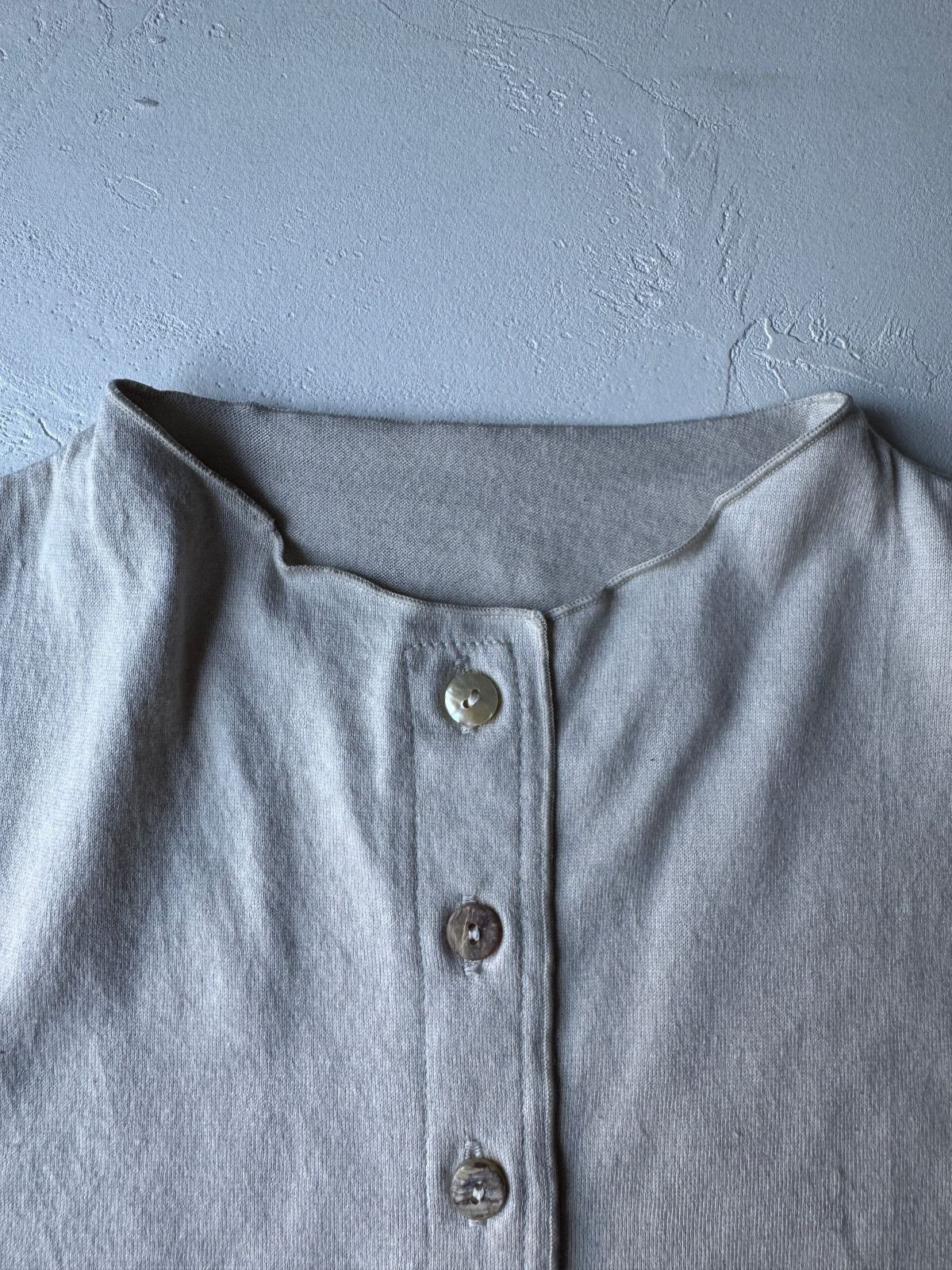 プチ衿メローカーディガン