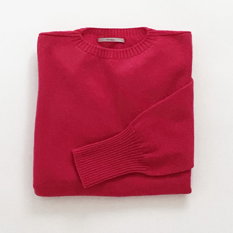 クルーネックセーター