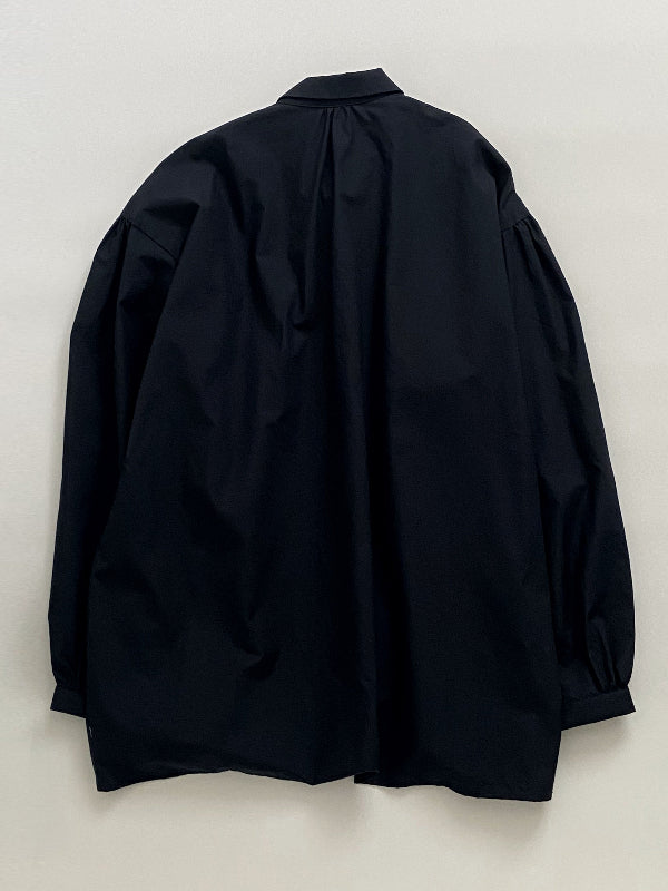 men'sスリムカラー七分袖シャツ